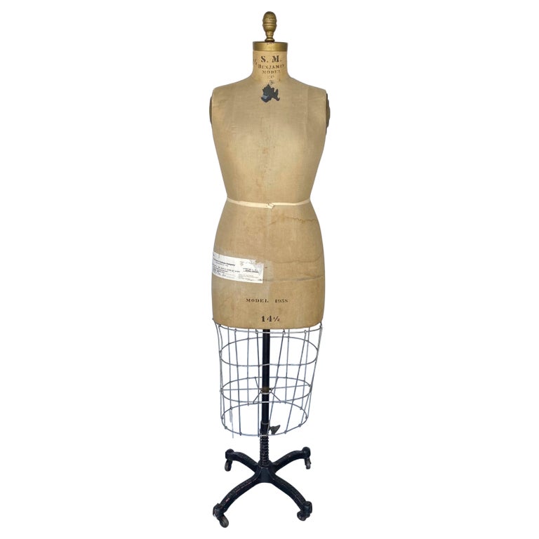 old fashioned dress mannequin Retro Dress Form Limoges Box – Hand-Painted French Porcelain main image 1