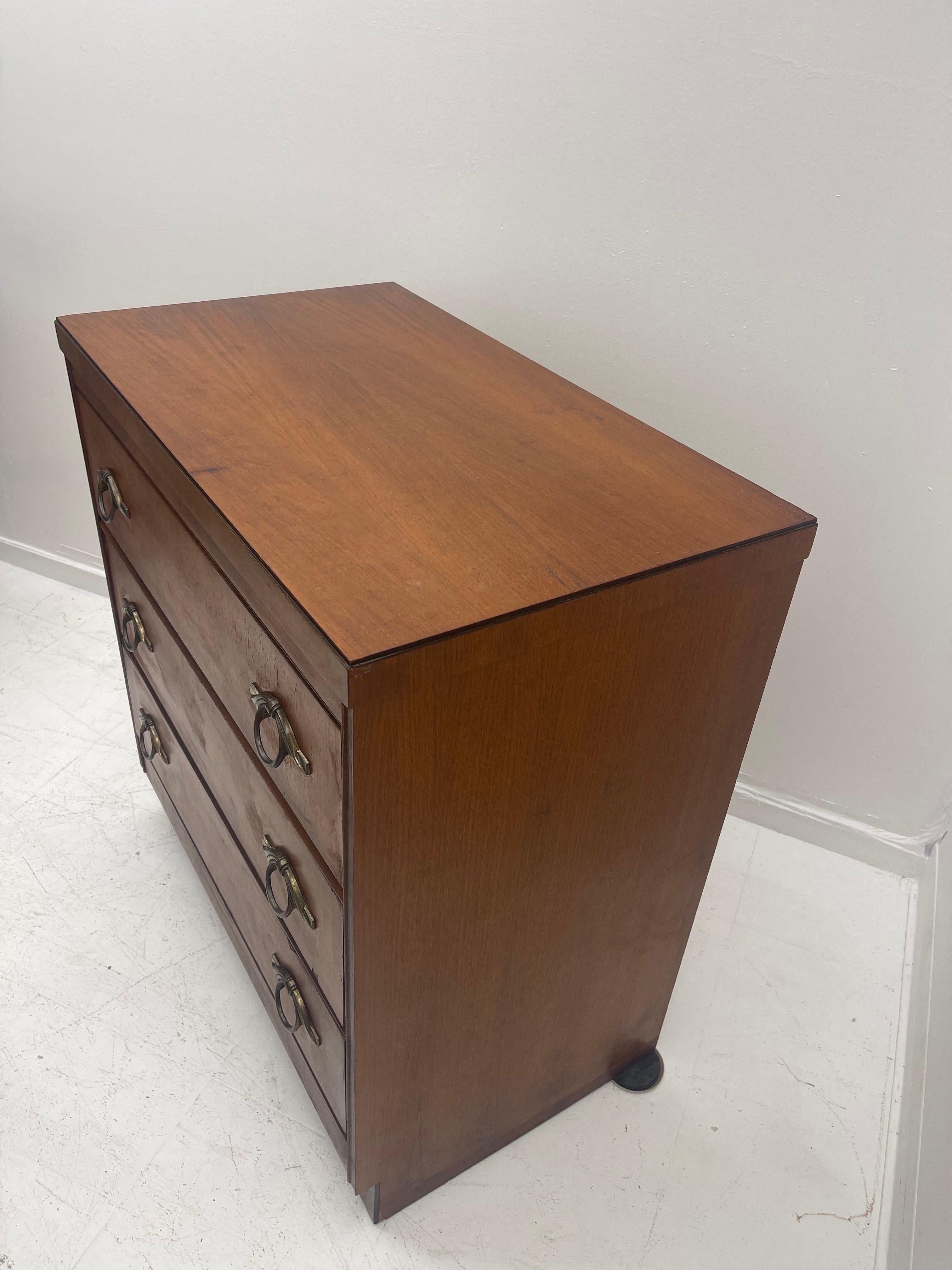 Vintage Mid-Century Modern dresser cabinet storage drawers 

Dimensions. 32 3/4 W ; 35 H ; 19 1/4 D.