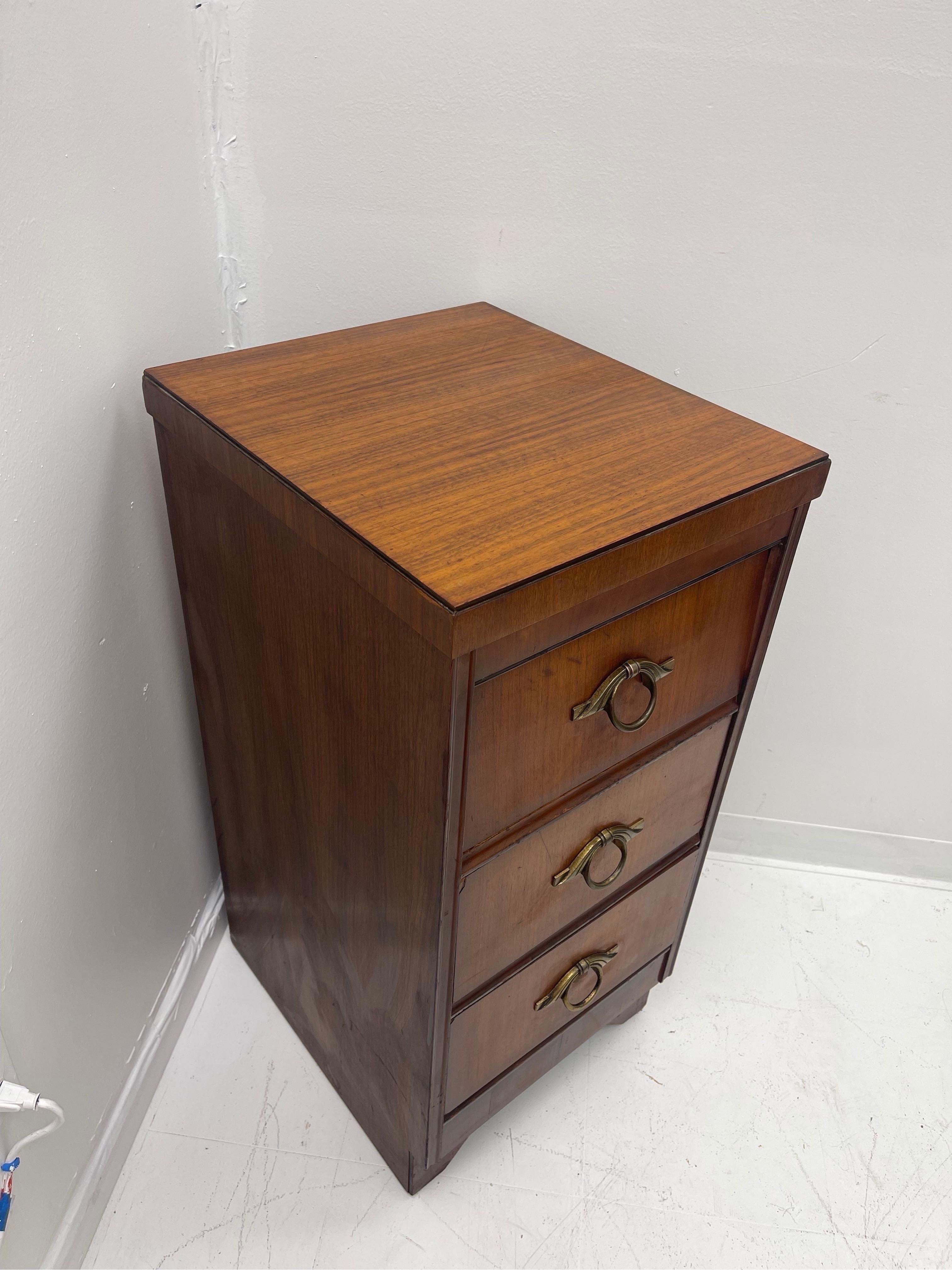 Mid-Century Modern Vintage Dresser Cabinet Storage Drawers