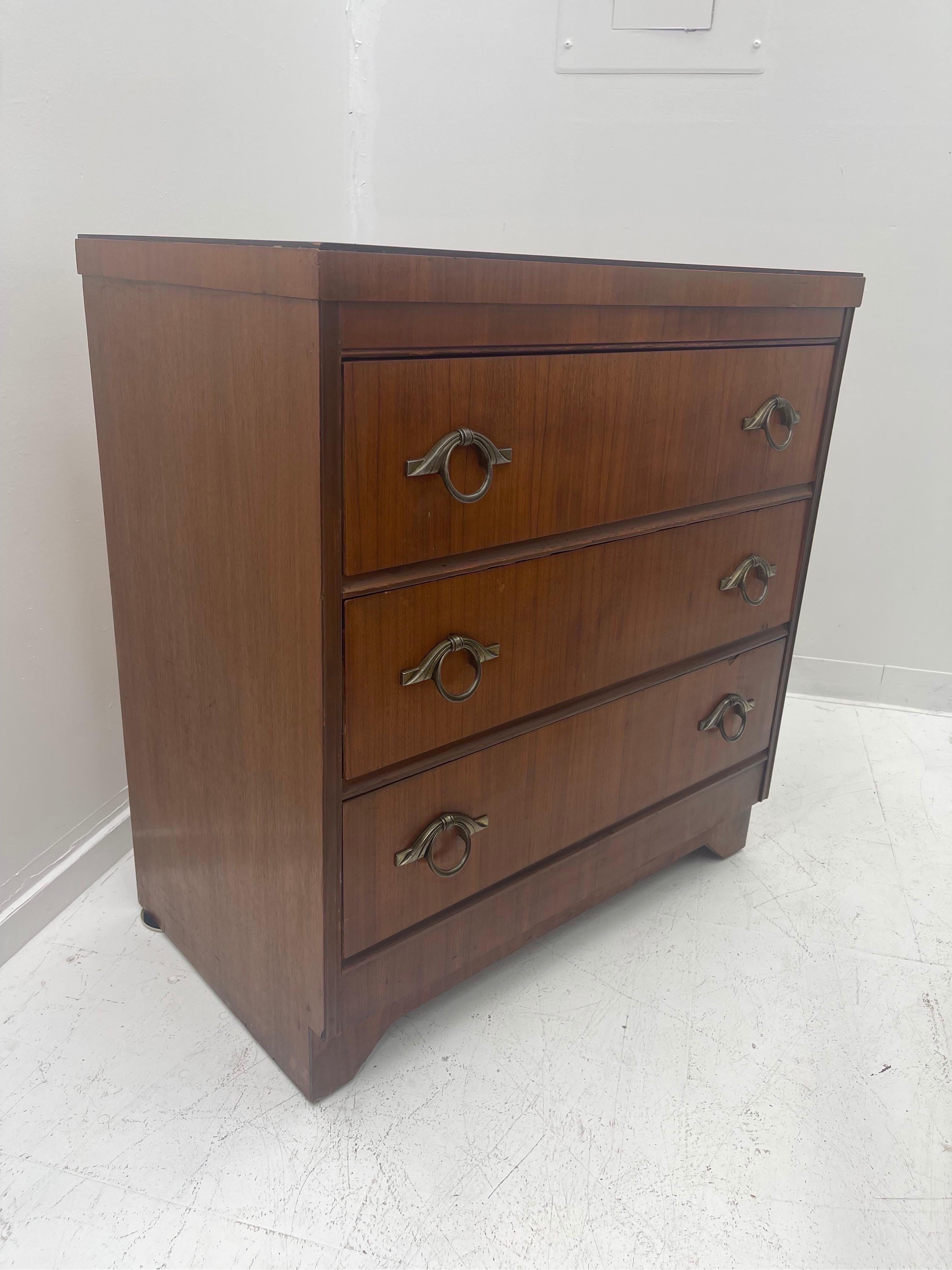 Mid-Century Modern Vintage Dresser Cabinet Storage Drawers For Sale