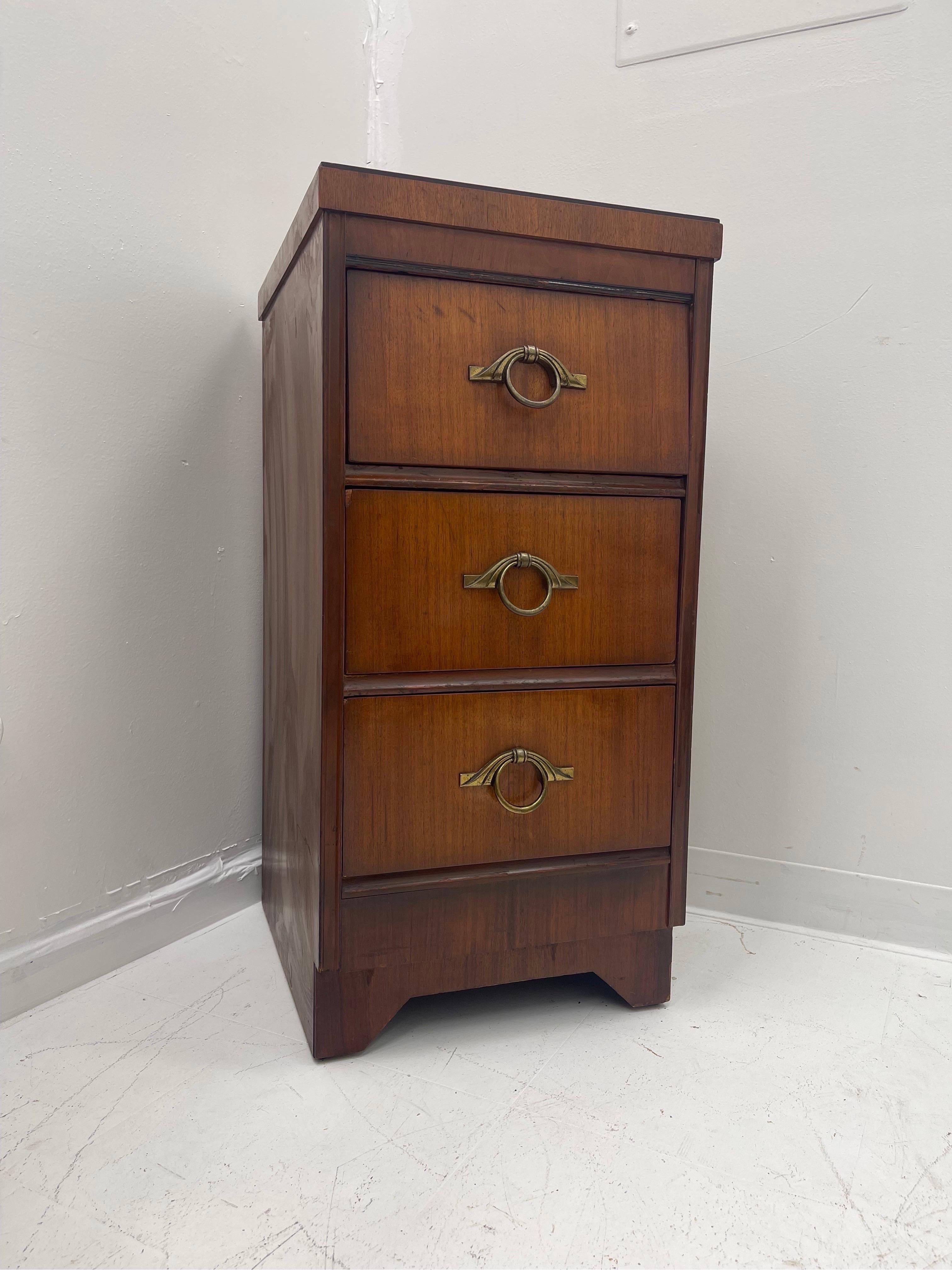 Wood Vintage Dresser Cabinet Storage Drawers