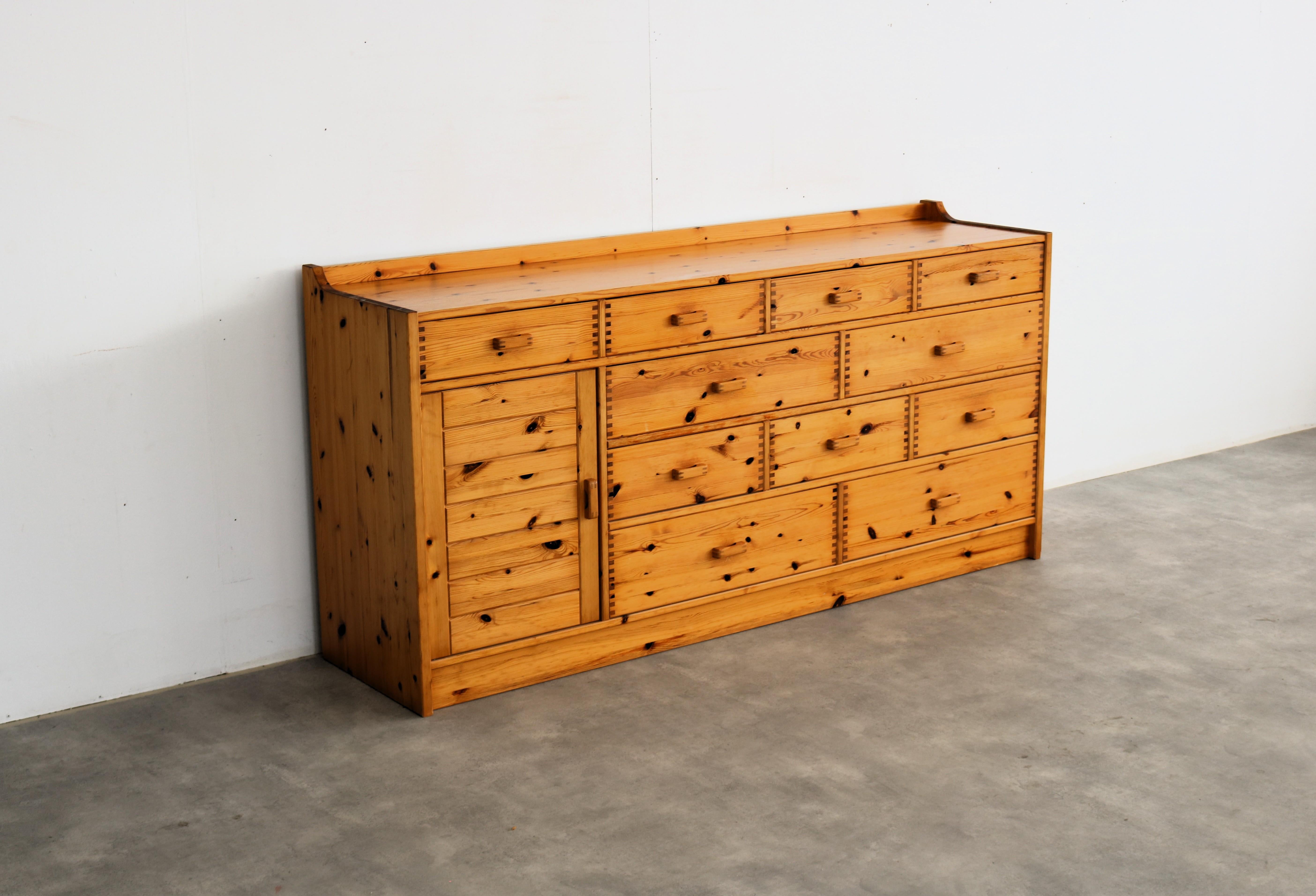 Late 20th Century vintage dresser  chest of drawers  sideboard  70s  Danish For Sale