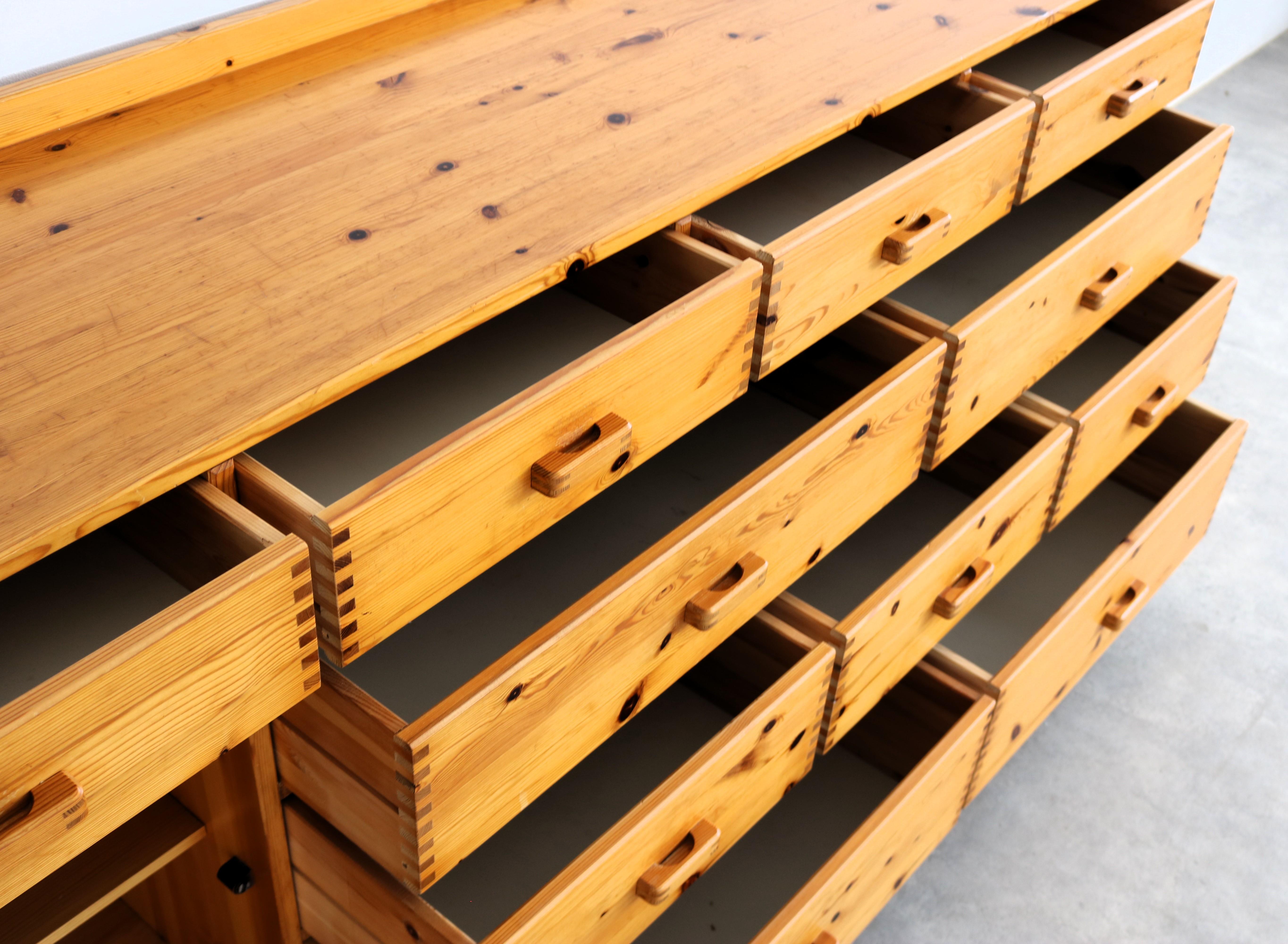 vintage dresser  chest of drawers  sideboard  70s  Danish For Sale 4