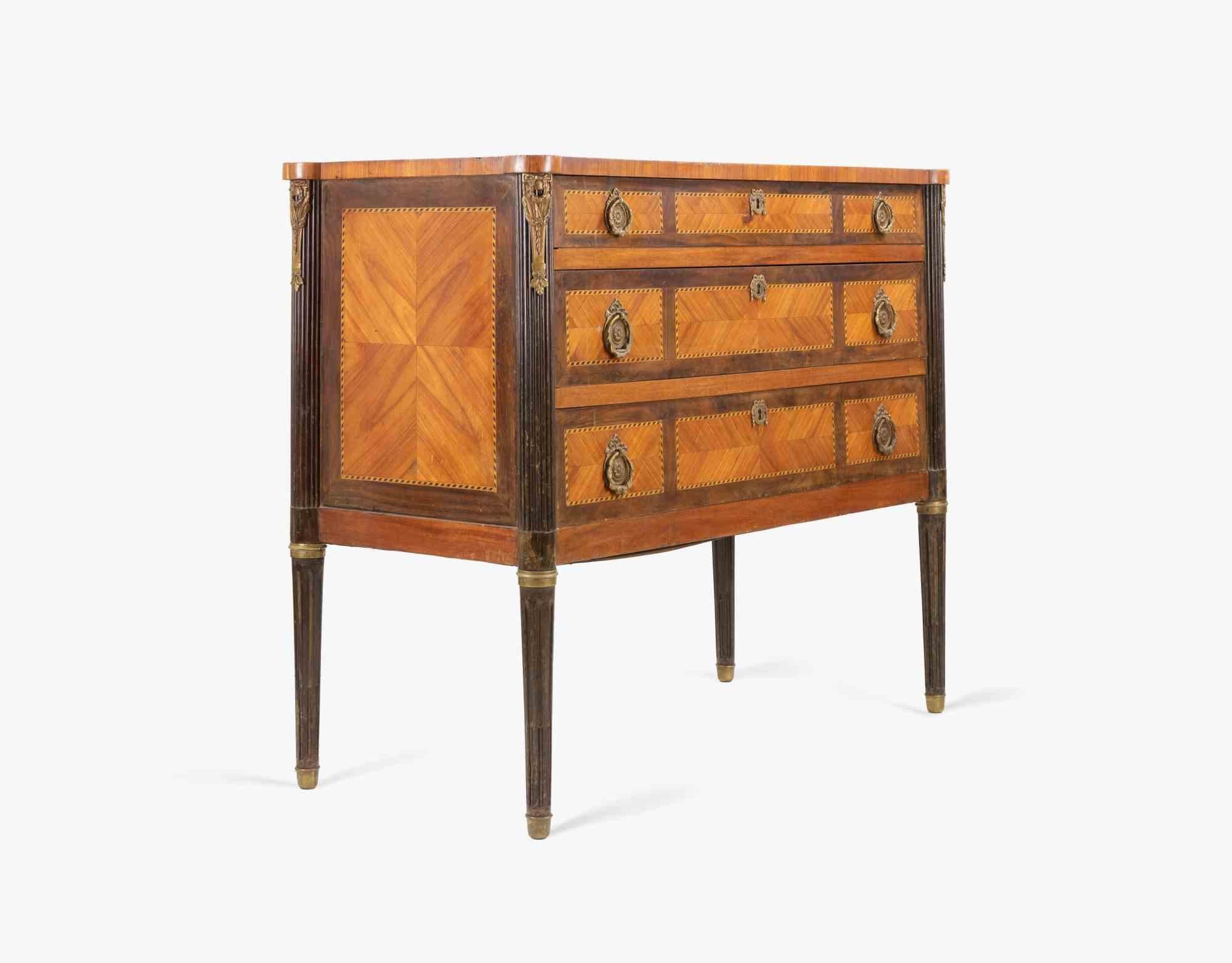 Metà XX secolo Comò vintage stile impero anni '50