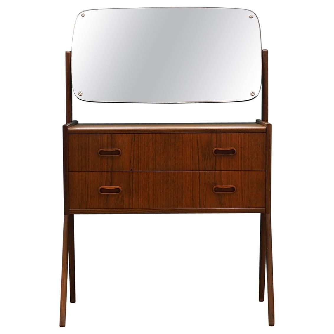 Vintage Dressing Table 1960-1970 Teak