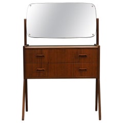 Vintage Dressing Table 1960-1970 Teak