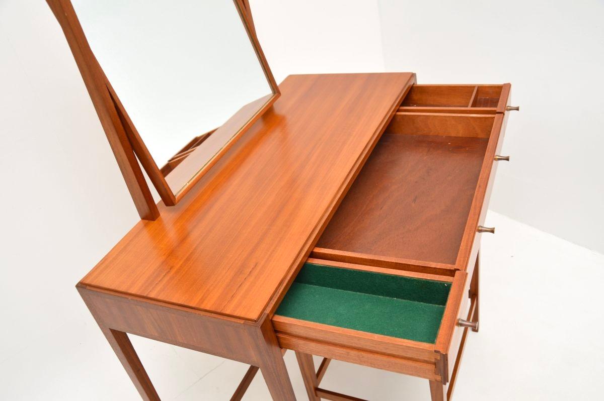 Fabric Vintage Dressing Table and Stool by Loughborough
