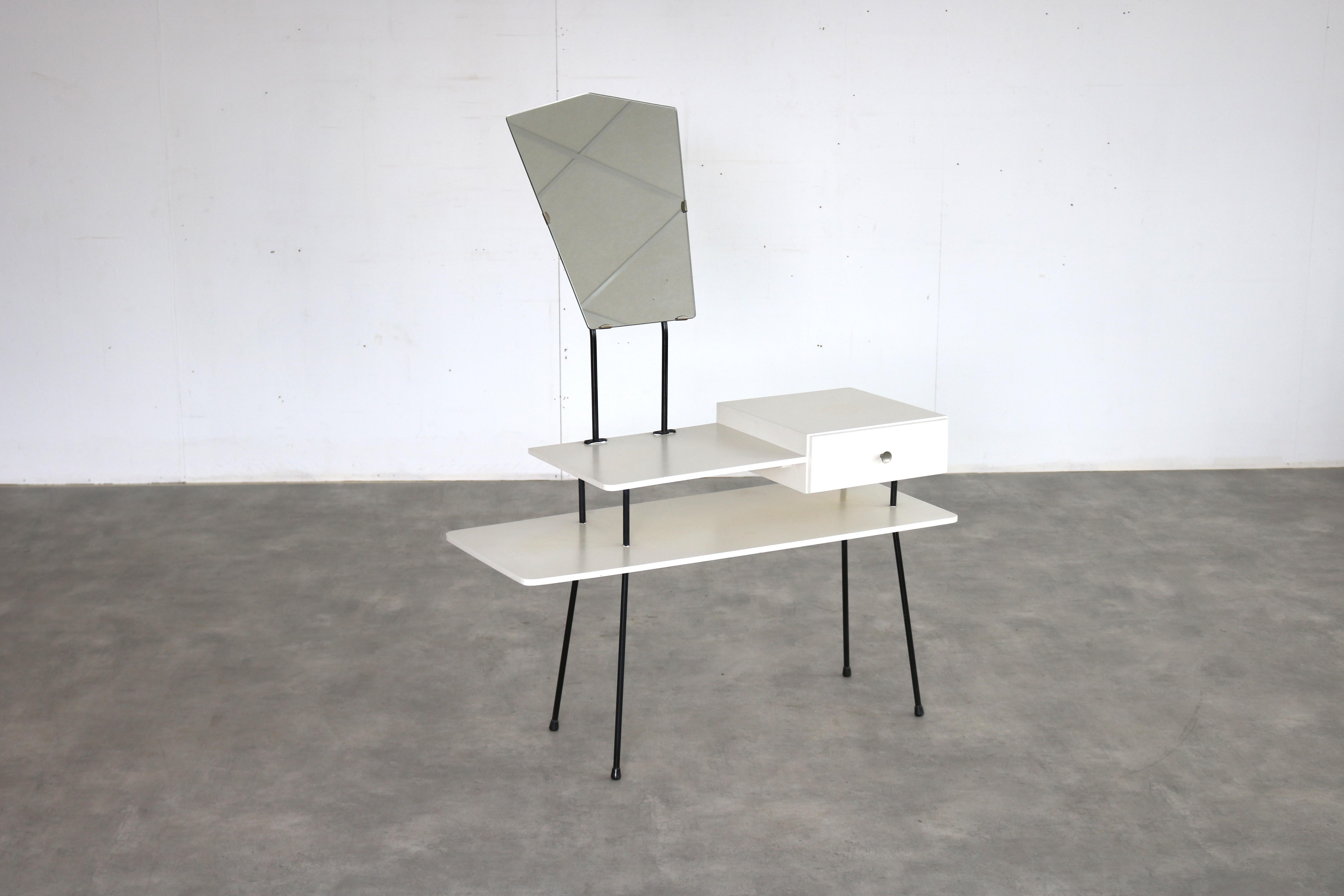 Dutch vintage dressing table  cabinet  1960s For Sale