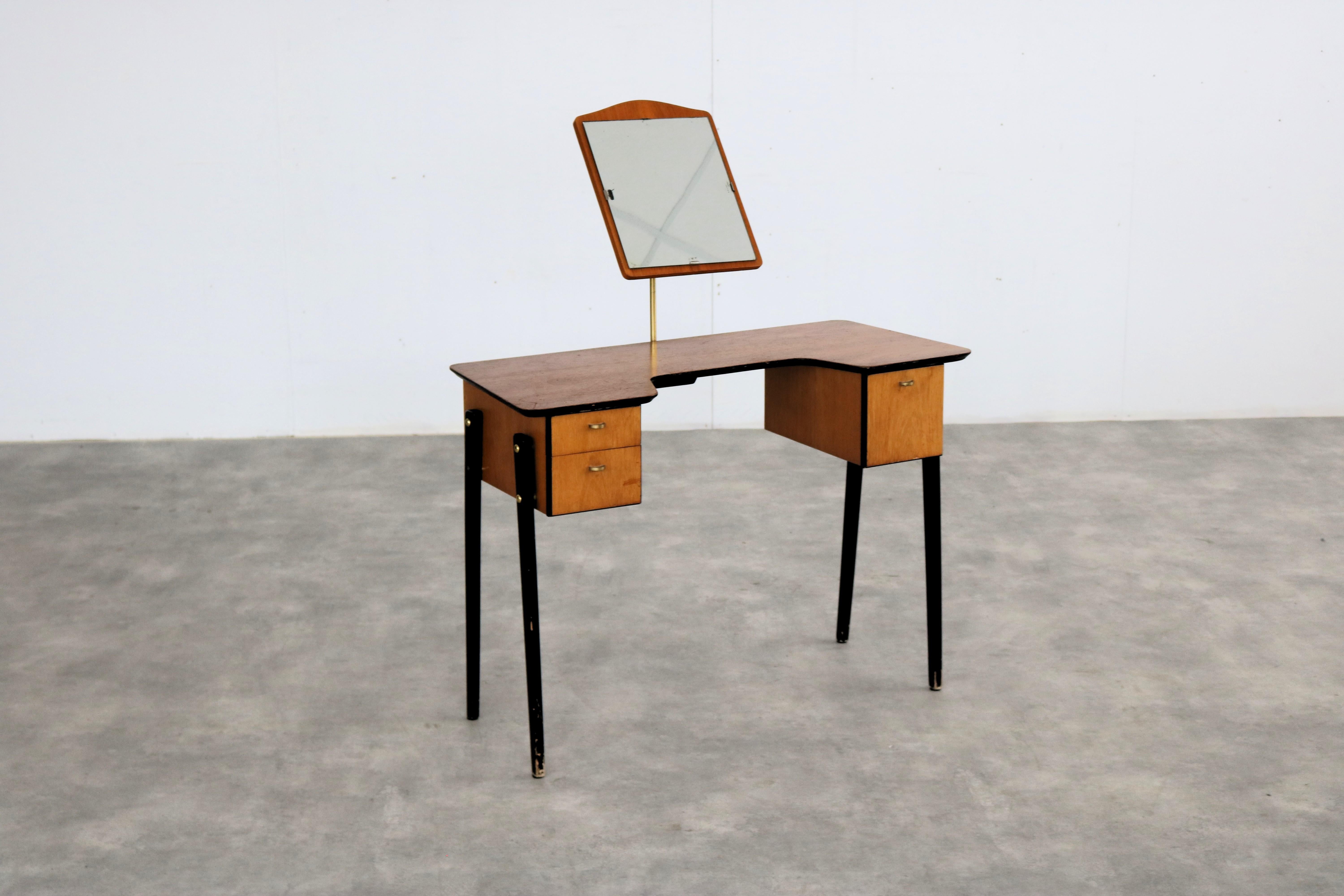 vintage dressing table  cabinet  1960s  Swedish In Good Condition For Sale In Lemmer, NL