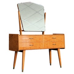 coiffeuse vintage AM Mobler 60s Suède