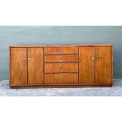 Vintage Drexel Brass Pull Dresser