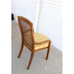 Set of Vintage Drexel Cane back Dining Chair