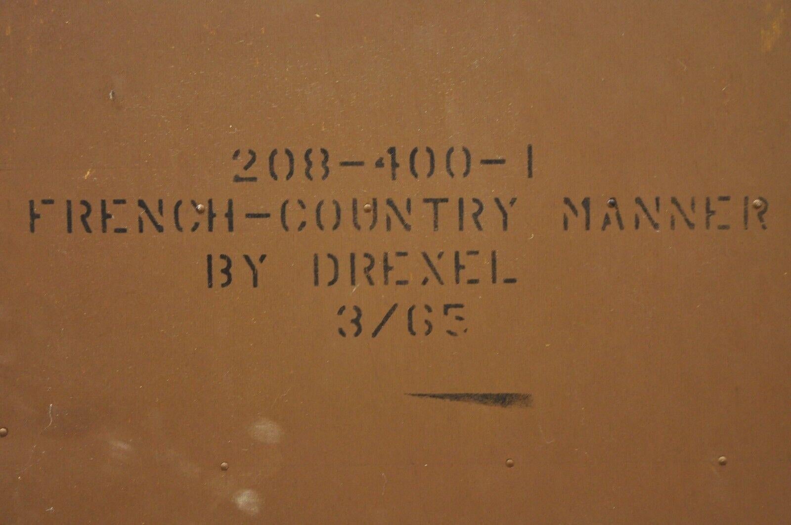 Vintage Drexel French Country Manner 7 Drawer Lingerie Chest & Drawers 4