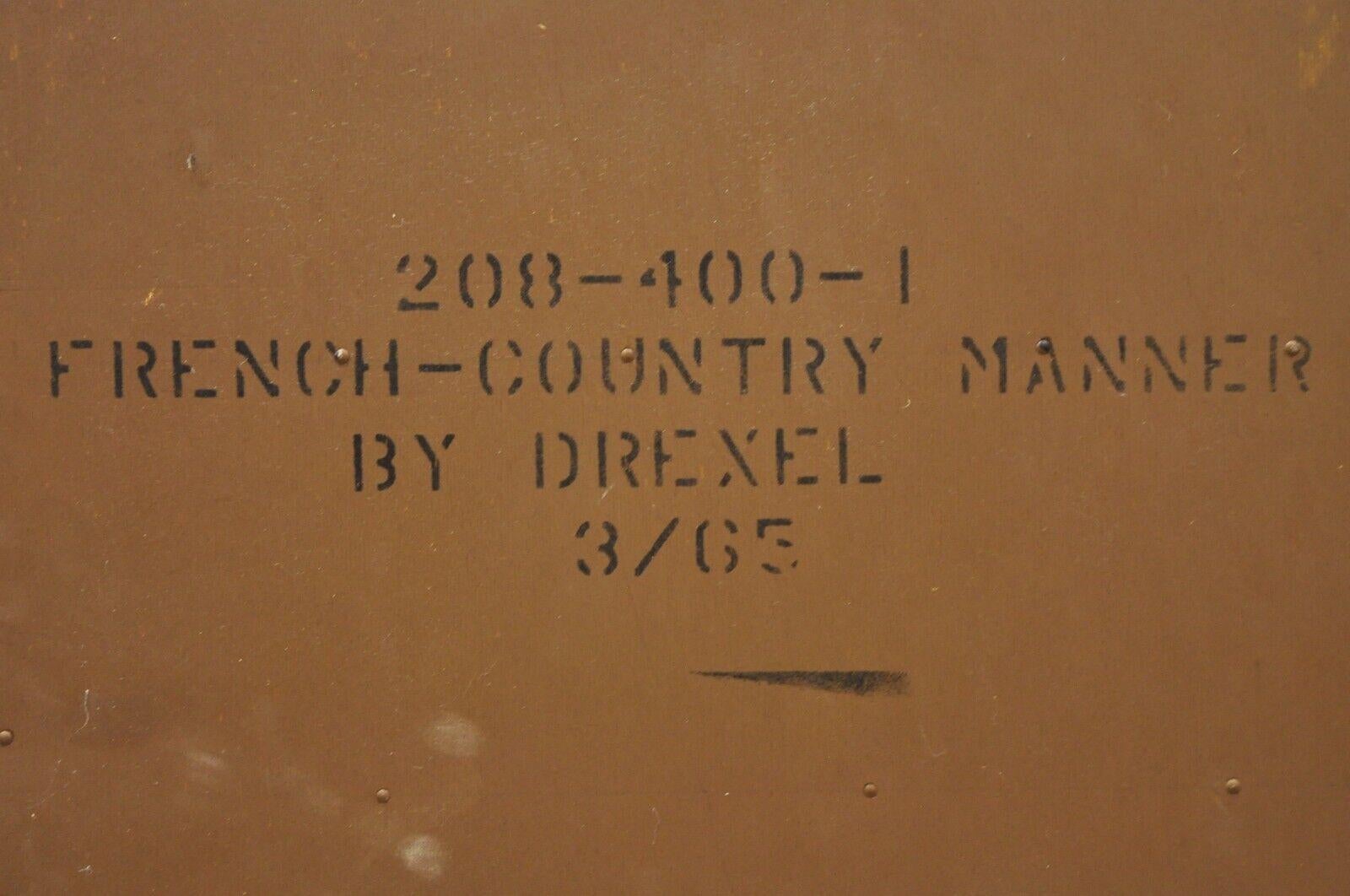 Vintage Drexel French Country Manner 7 Drawer Lingerie Chest & Drawers 2