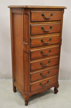 Vintage Drexel French Country Manner 7 Drawer Lingerie Chest & Drawers