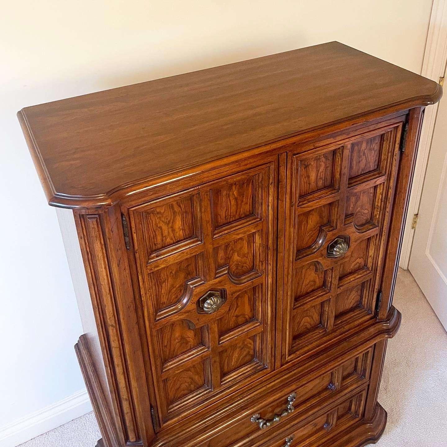 Vintage Drexel Heritage Maracay Armoire For Sale at 1stDibs