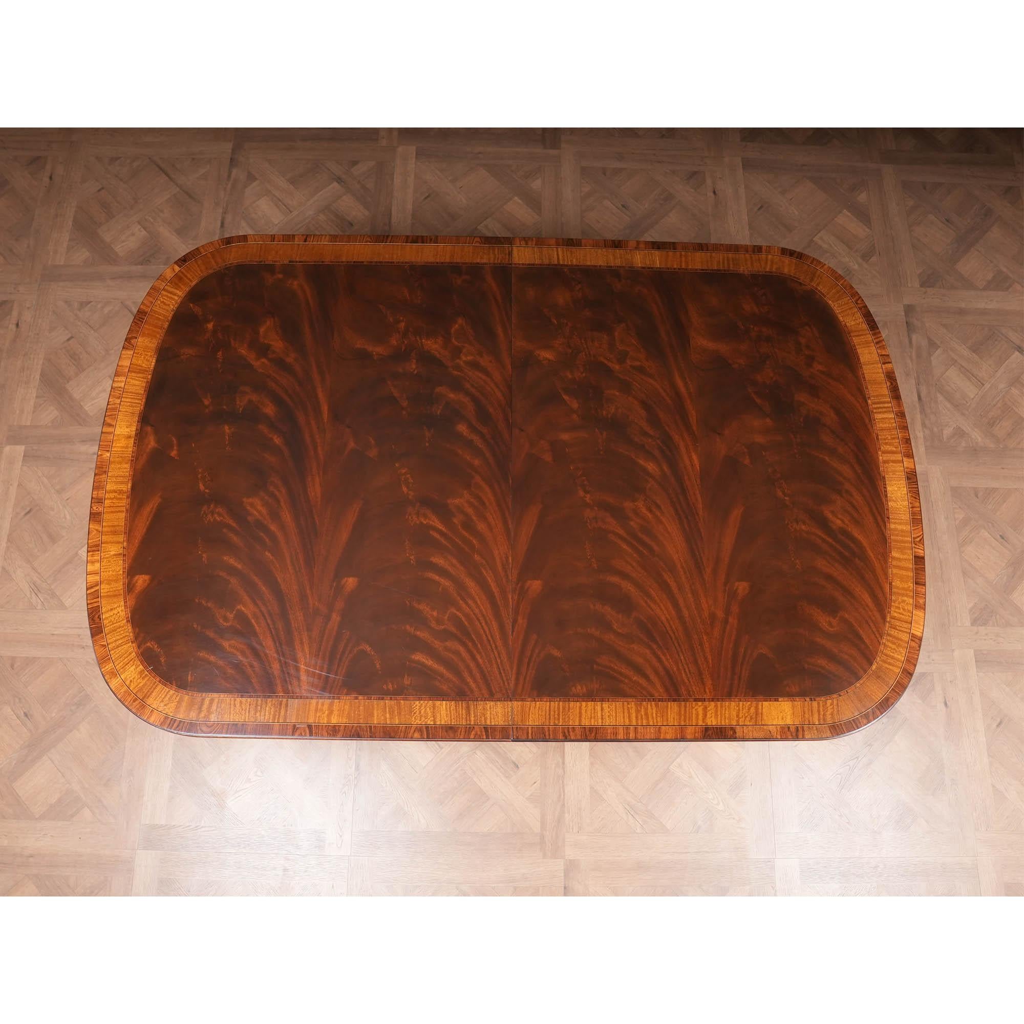 Vintage Drexel Mahogany Dining Table 4
