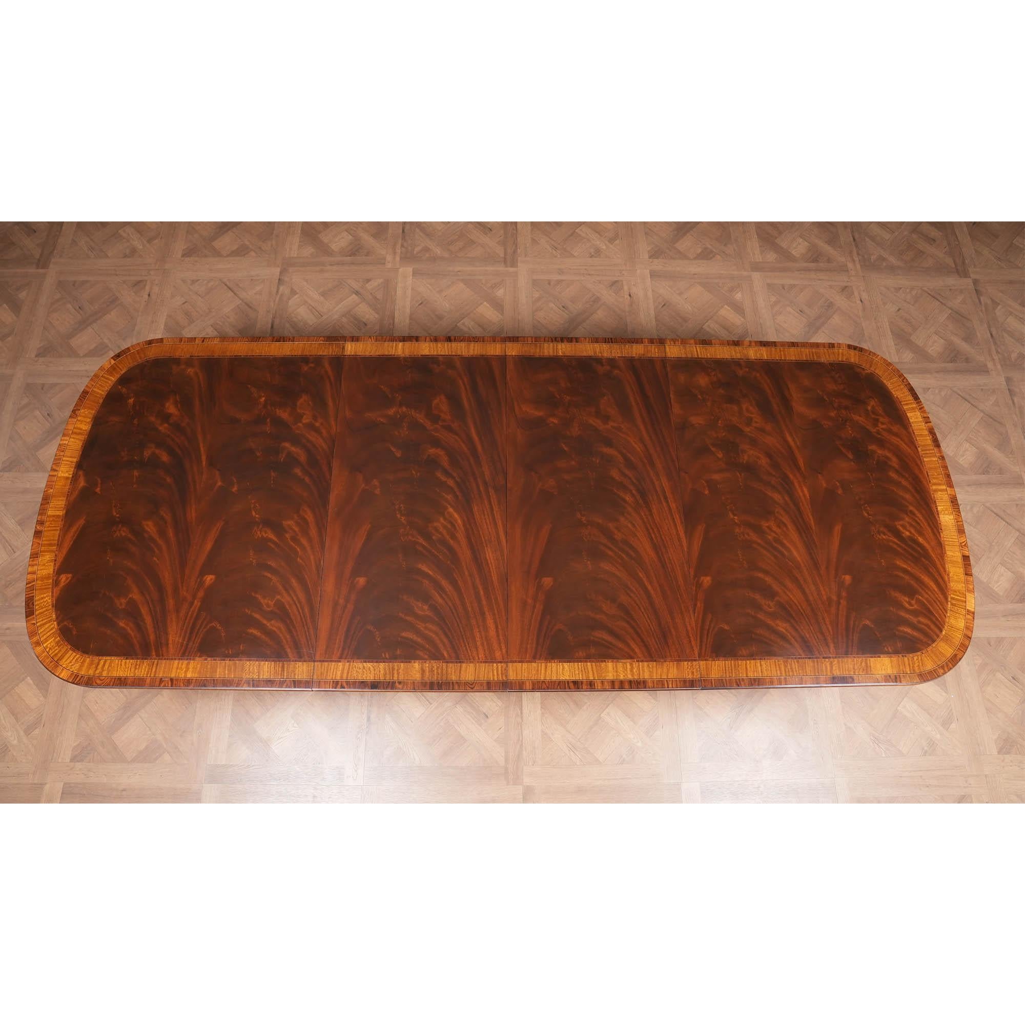 Vintage Drexel Mahogany Dining Table 7