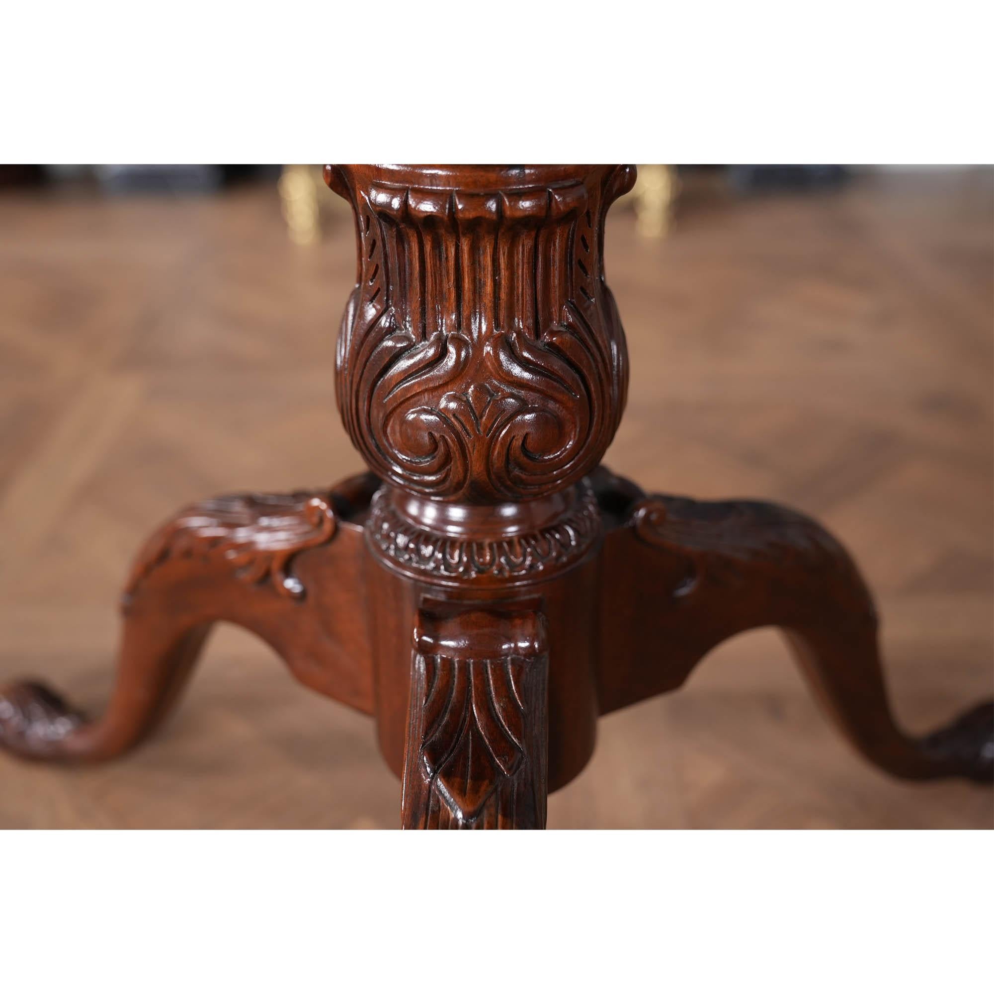 Renaissance Vintage Drexel Mahogany Dining Table