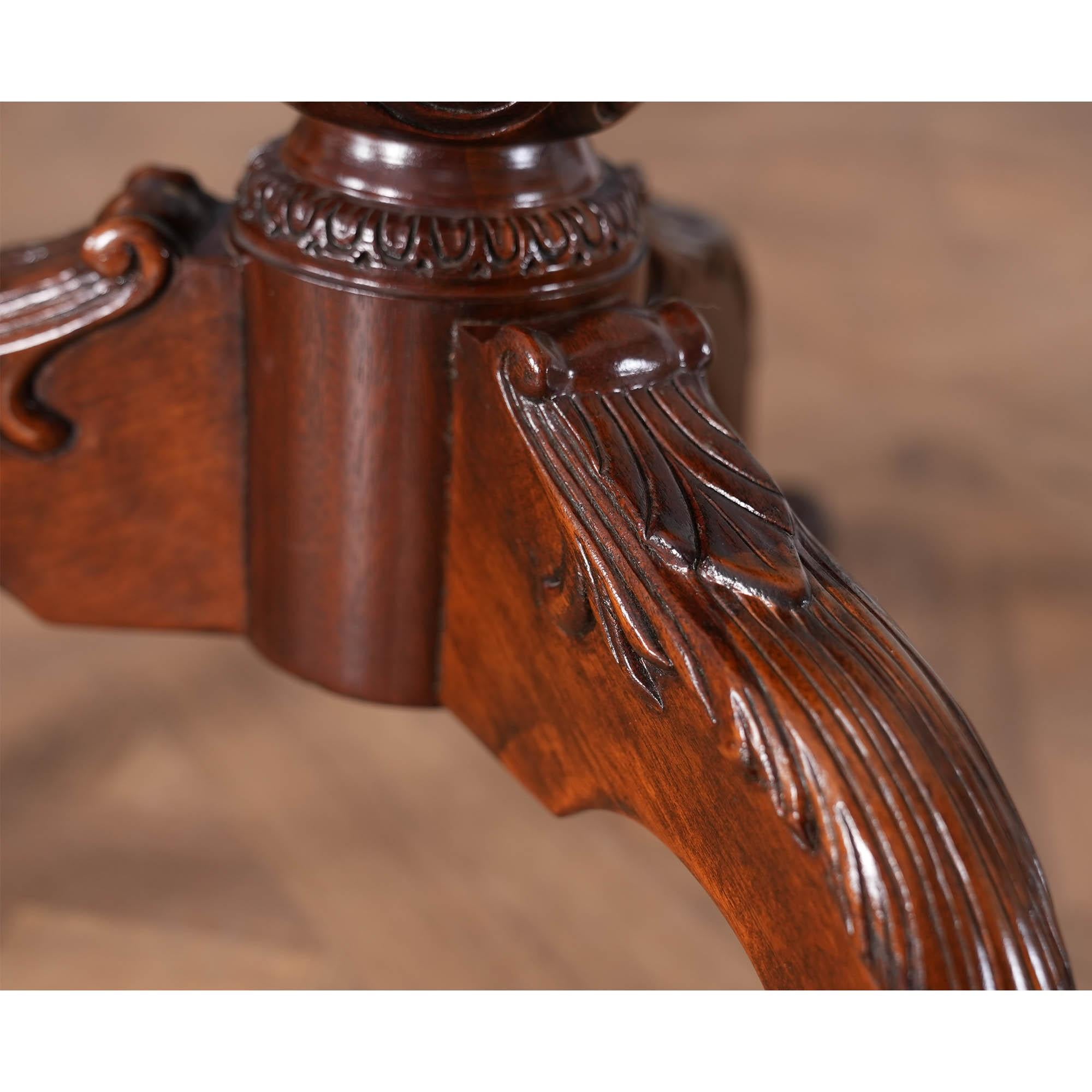 Hand-Crafted Vintage Drexel Mahogany Dining Table