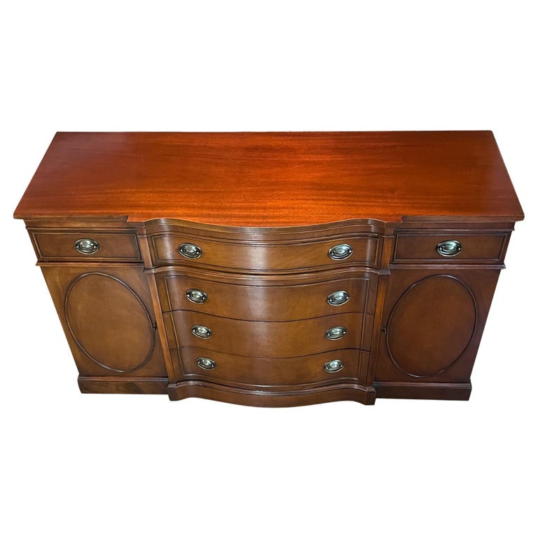 Vintage Drexel Mahogany Sideboard For Sale at 1stDibs