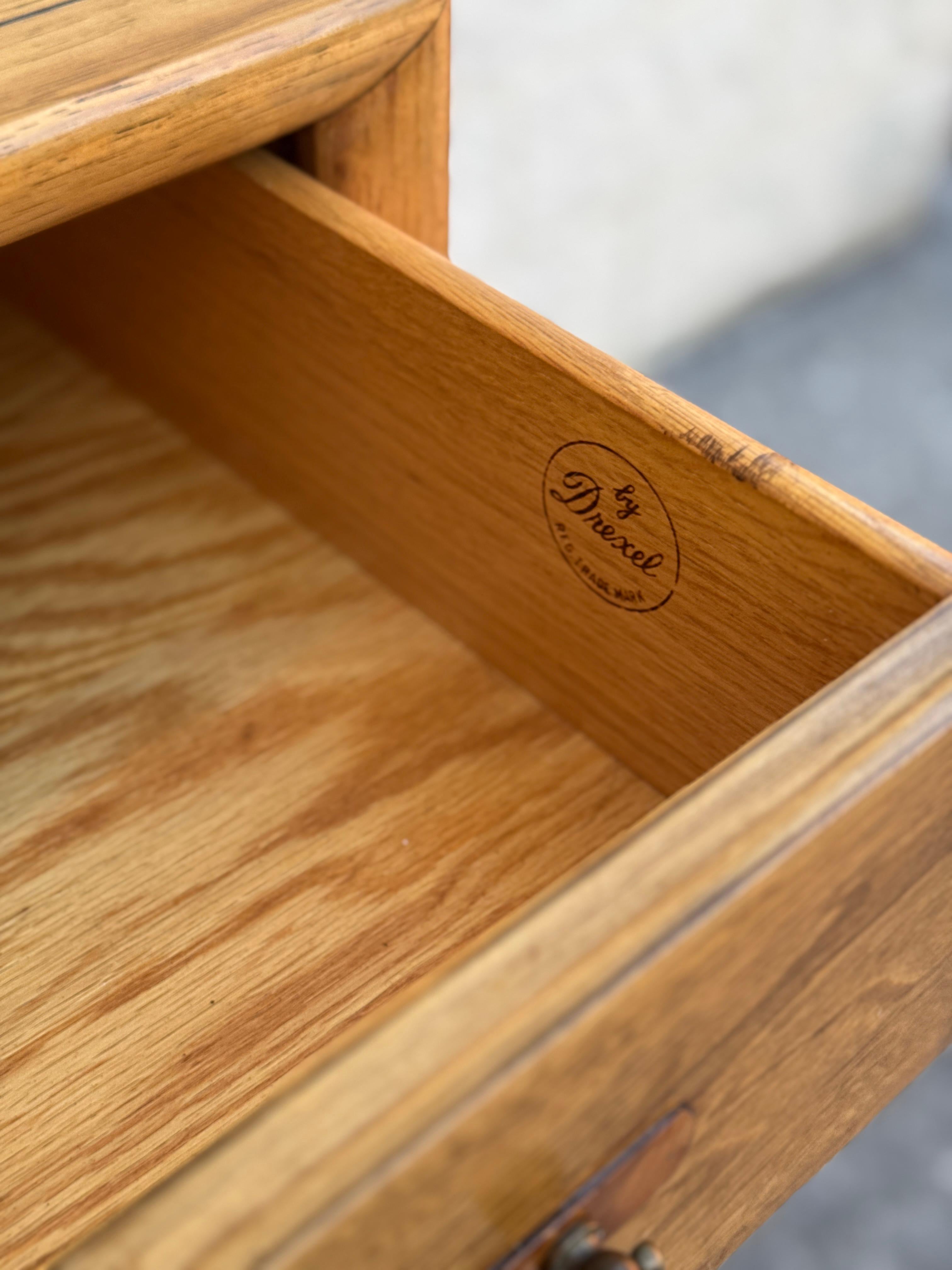 Vintage Drexel Mid-Century Modern Highboy Dresser For Sale 4