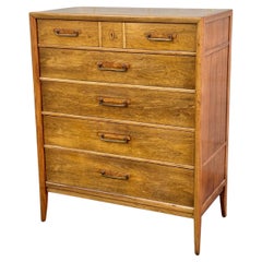 Vintage Drexel Mid-Century Modern Highboy Dresser