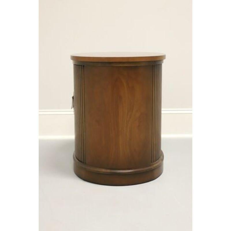 Mid-Century Modern DREXEL Pan Tempo Mid Century Oval Cabinet Accent Table