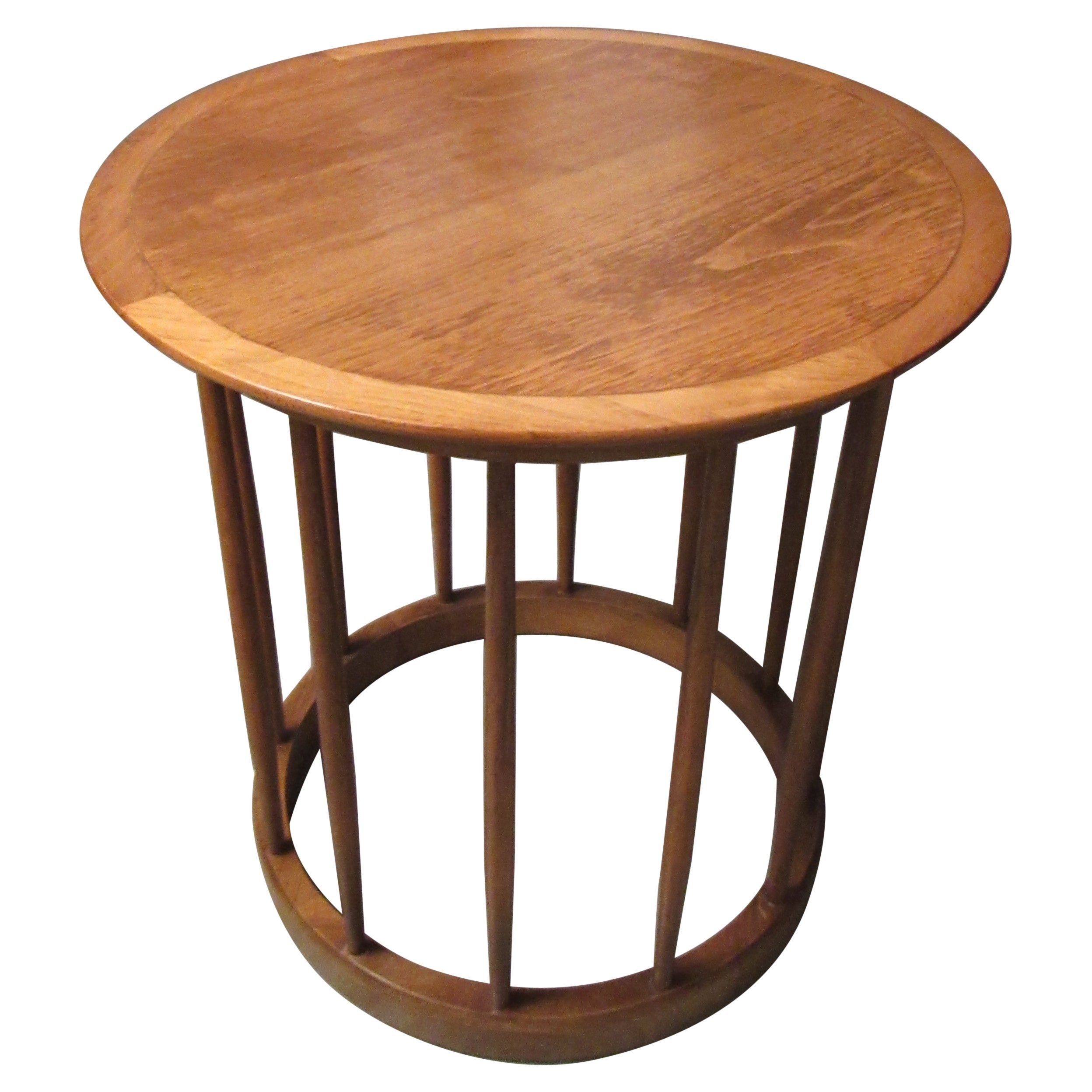 Vintage Drexel "Profile" Spindle Lamp Table by John Van Koert