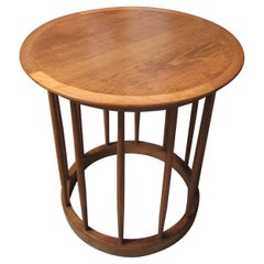 Vintage Drexel "Profile" Spindle Lamp Table by John Van Koert