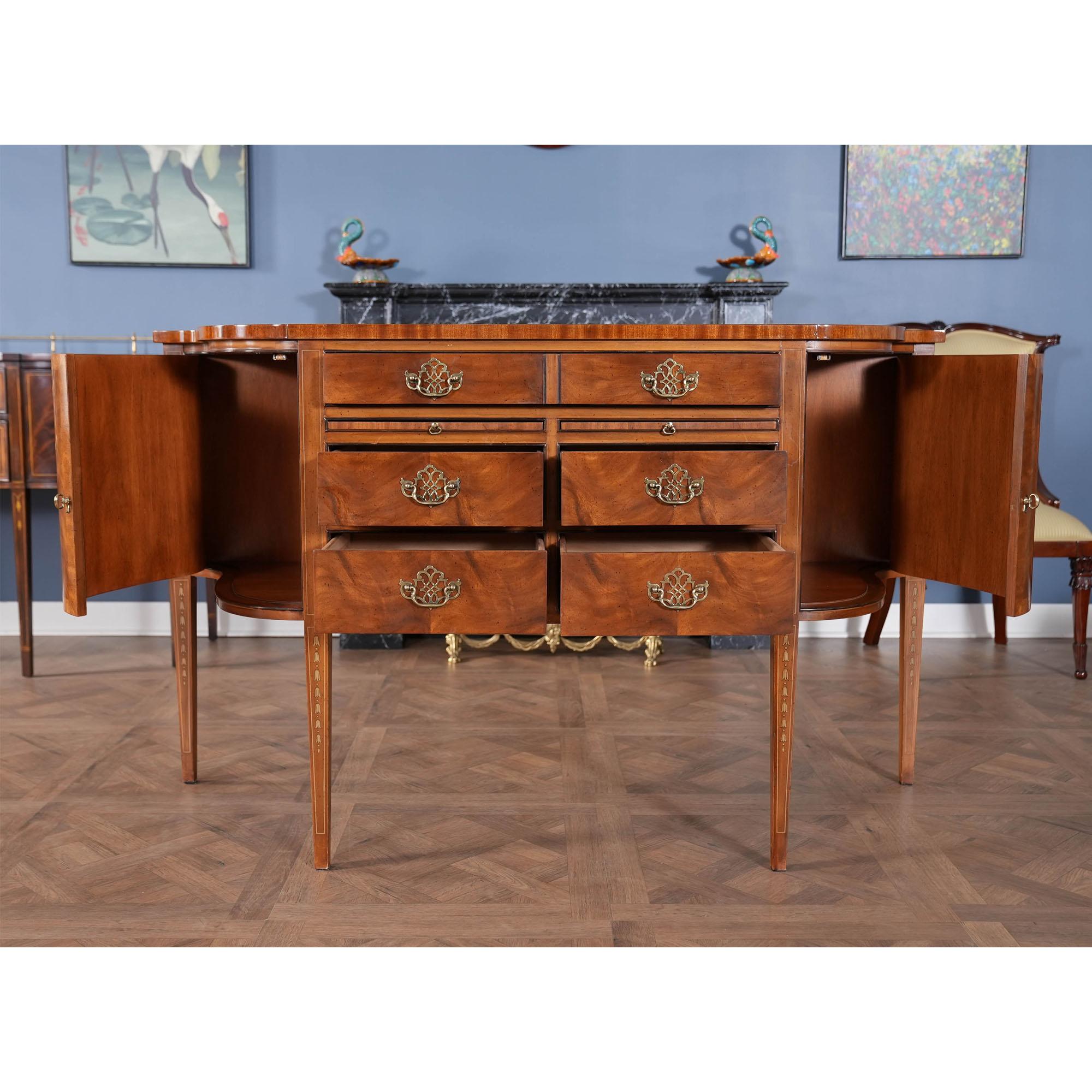 Acajou Buffet vintage Drexel en vente