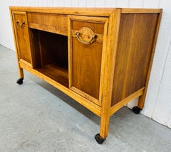 Vintage Drexel Walnut Serving Cart