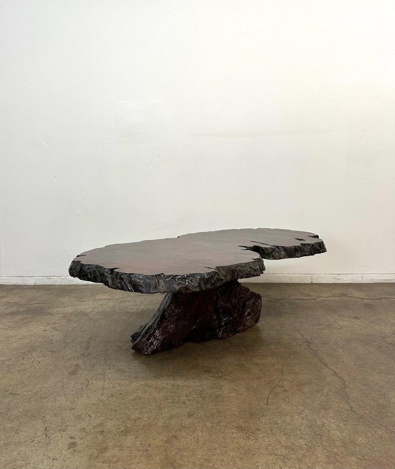 Vintage Driftwood Coffee Table at 1stDibs
