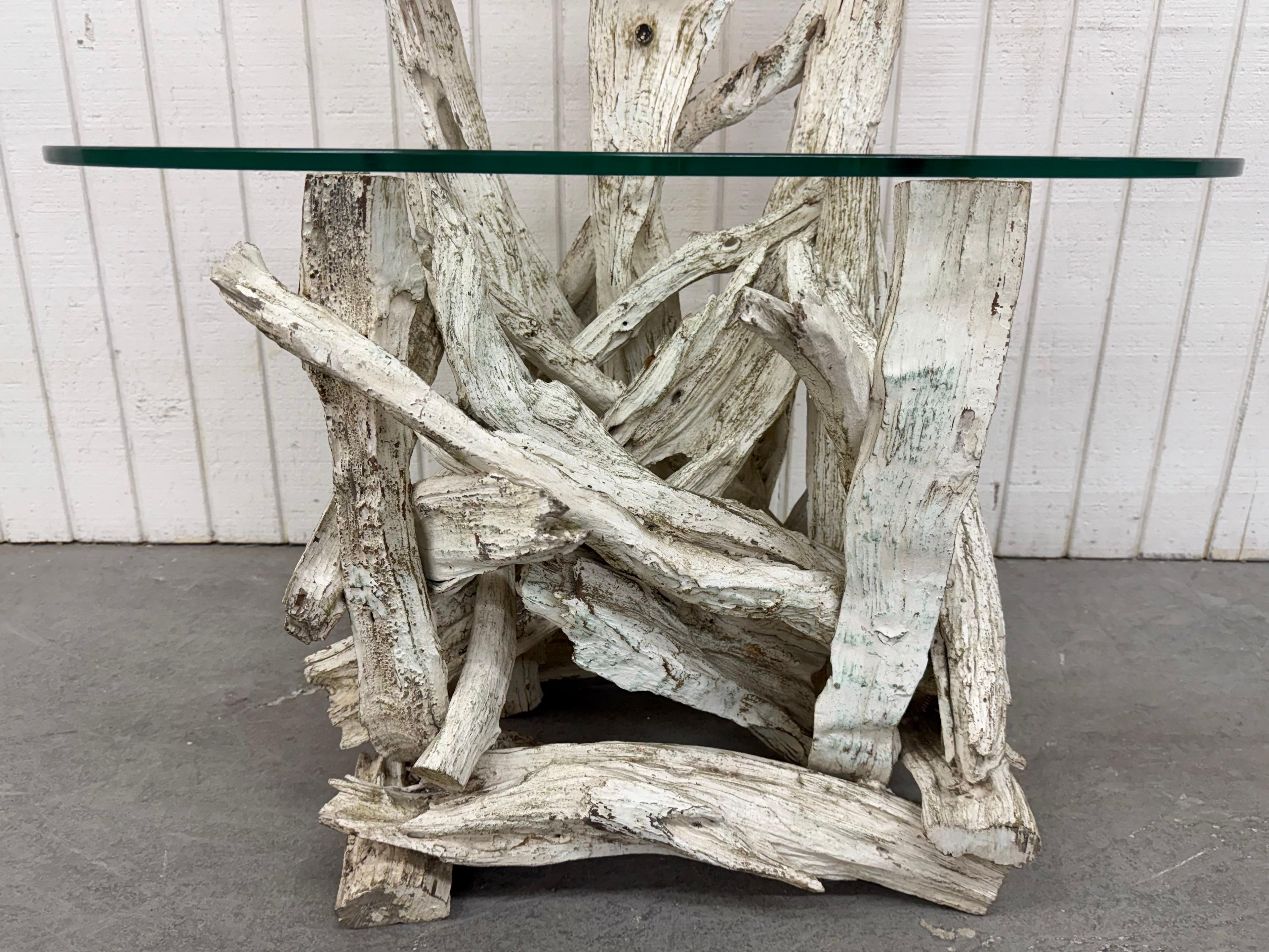 Lampadaire vintage en bois flotté Bon état - En vente à Clarksboro, NJ
