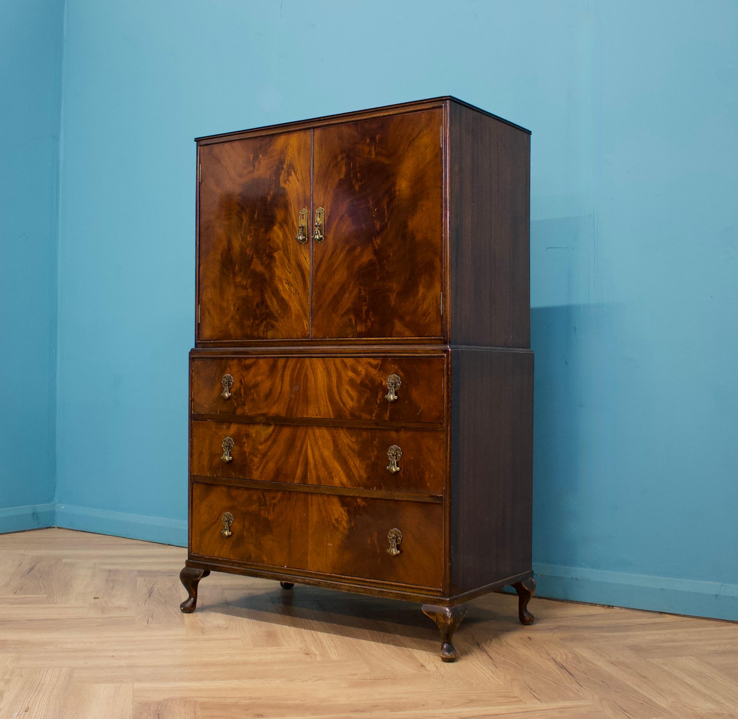 Mid-Century Modern Vintage Drinks Cabinet from Beithcraft, 1950s For Sale