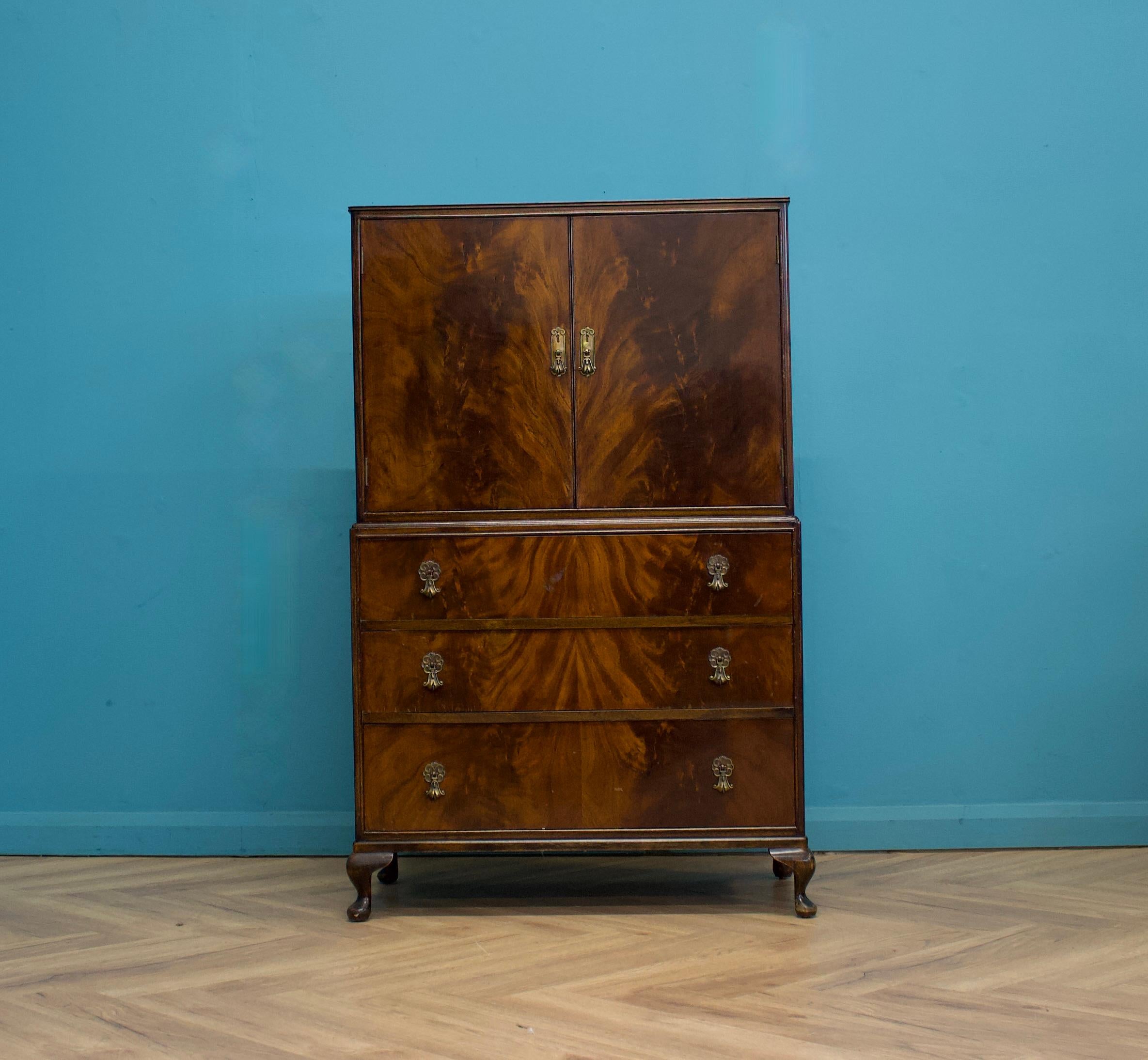 British Vintage Drinks Cabinet from Beithcraft, 1950s For Sale