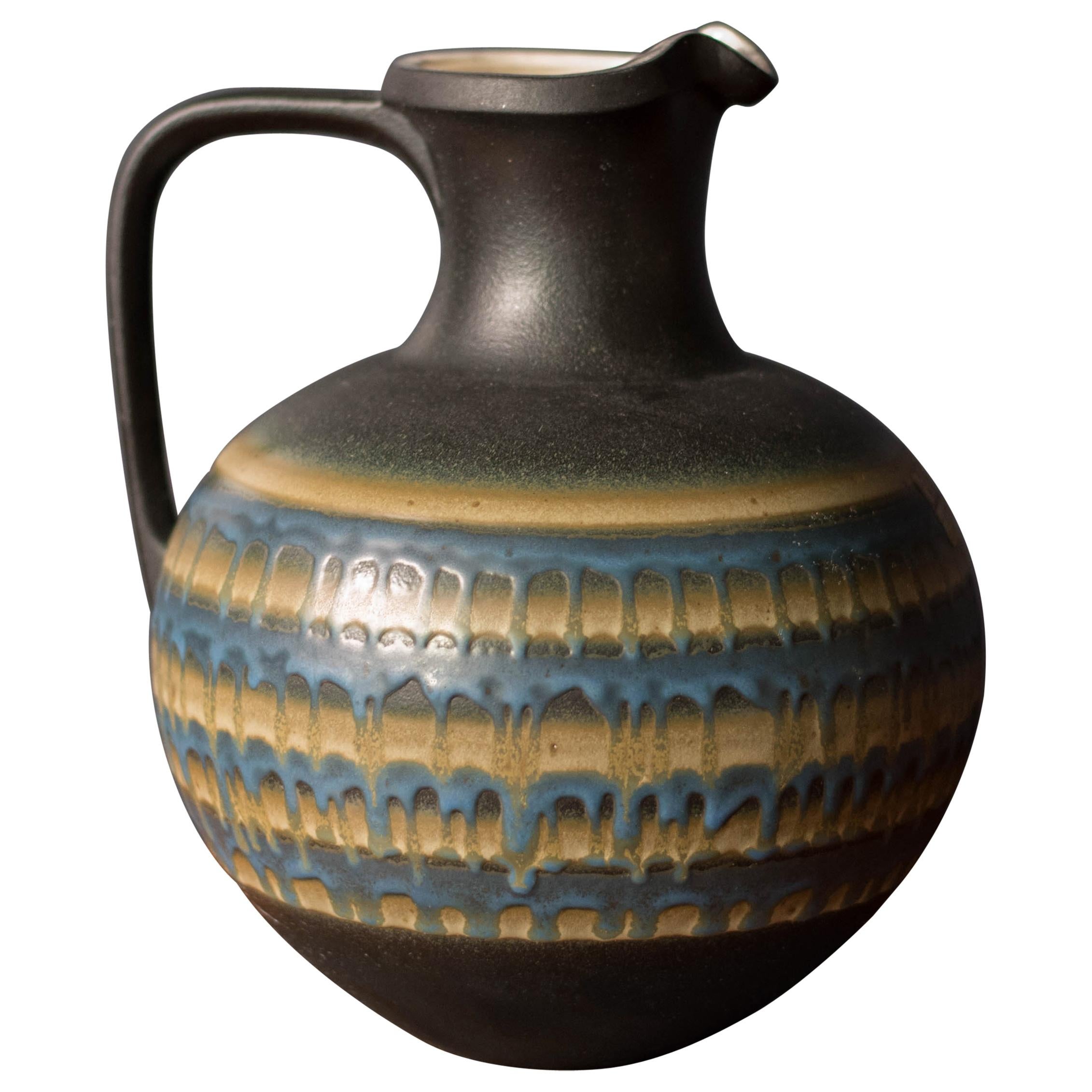 Vintage Drip Glaze Ceramic Vase by Haeger Potteries