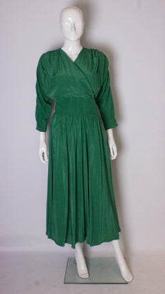 Vintage Droopy and Browns Silk Dress