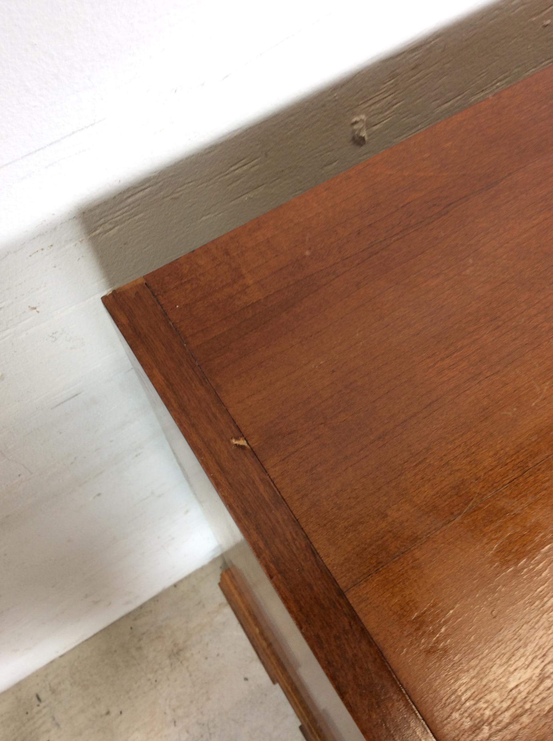 Vintage Drop Front Sekretär mit reichlich Stauraum im Angebot 3