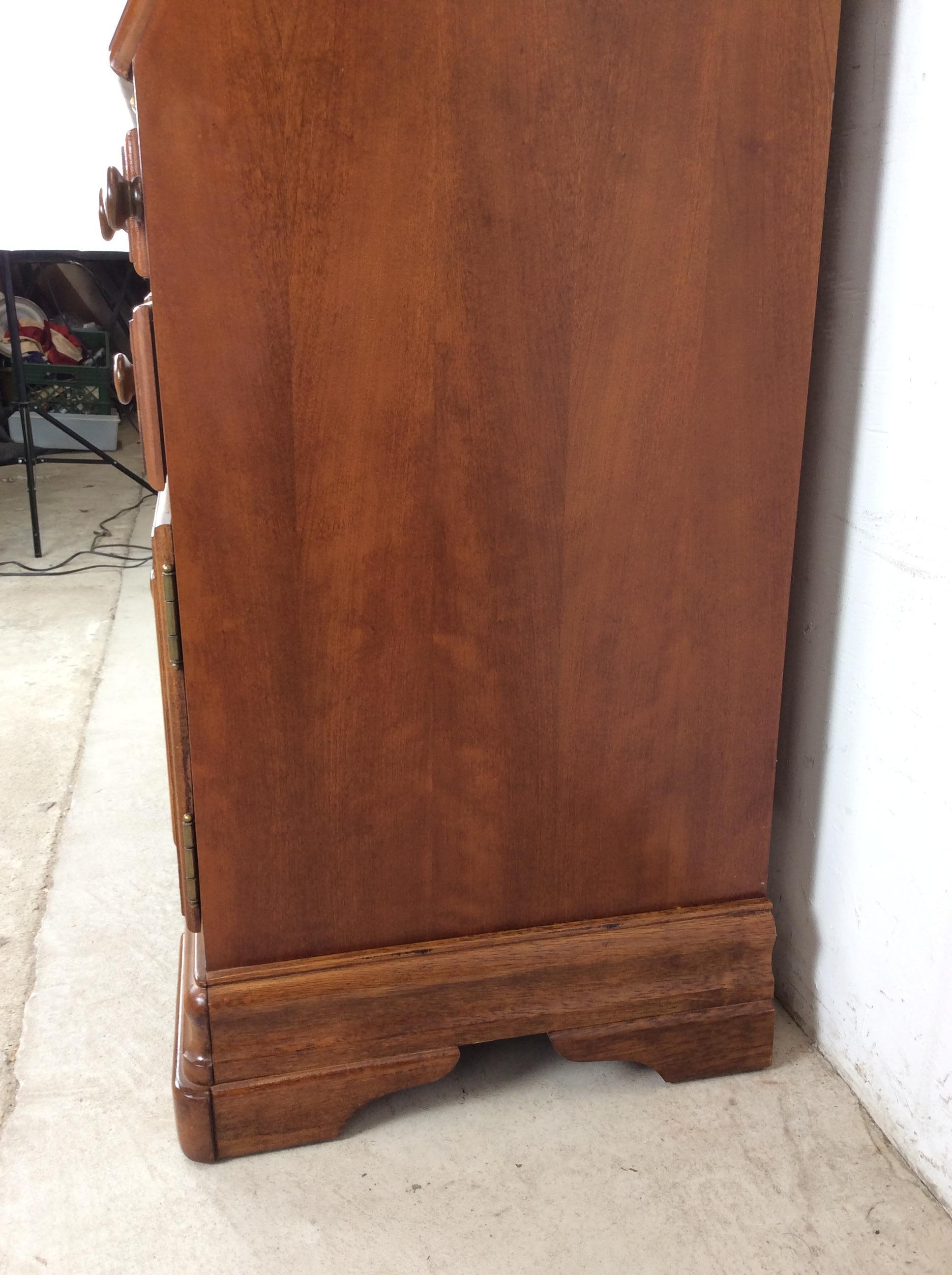 Vintage Drop Front Sekretär mit reichlich Stauraum im Angebot 7