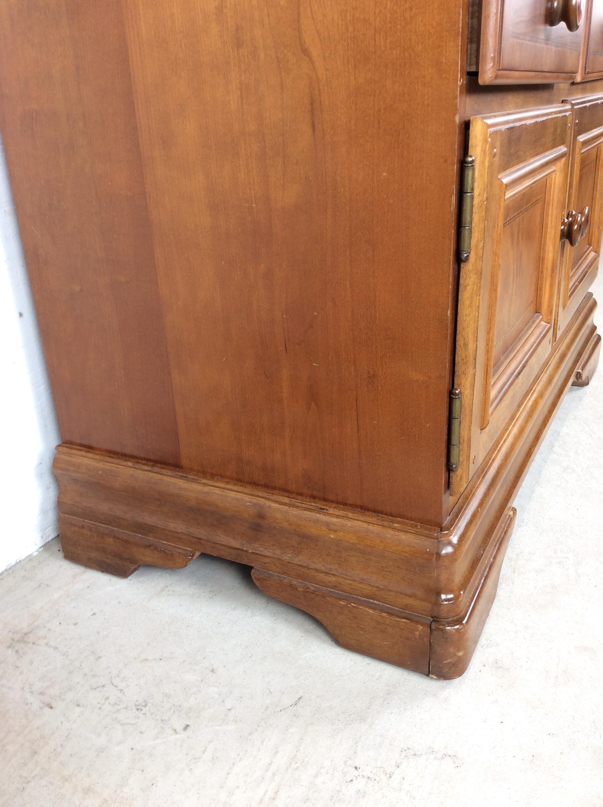 Vintage Drop Front Sekretär mit reichlich Stauraum im Angebot 9