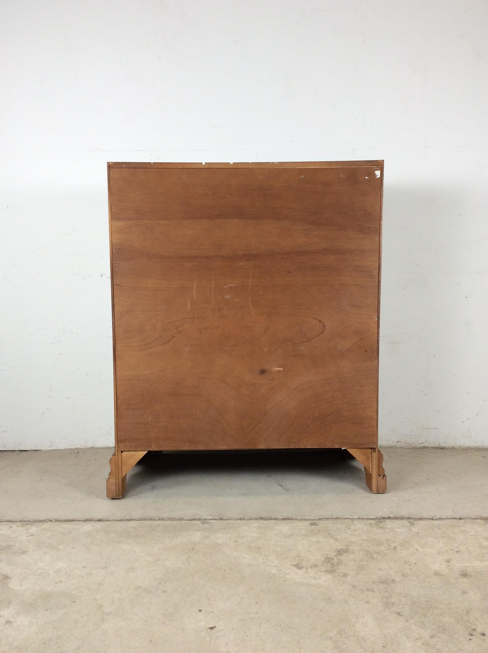 Vintage Drop Front Sekretär mit reichlich Stauraum im Angebot 13