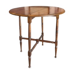 Vintage Drop Leaf Entry Table