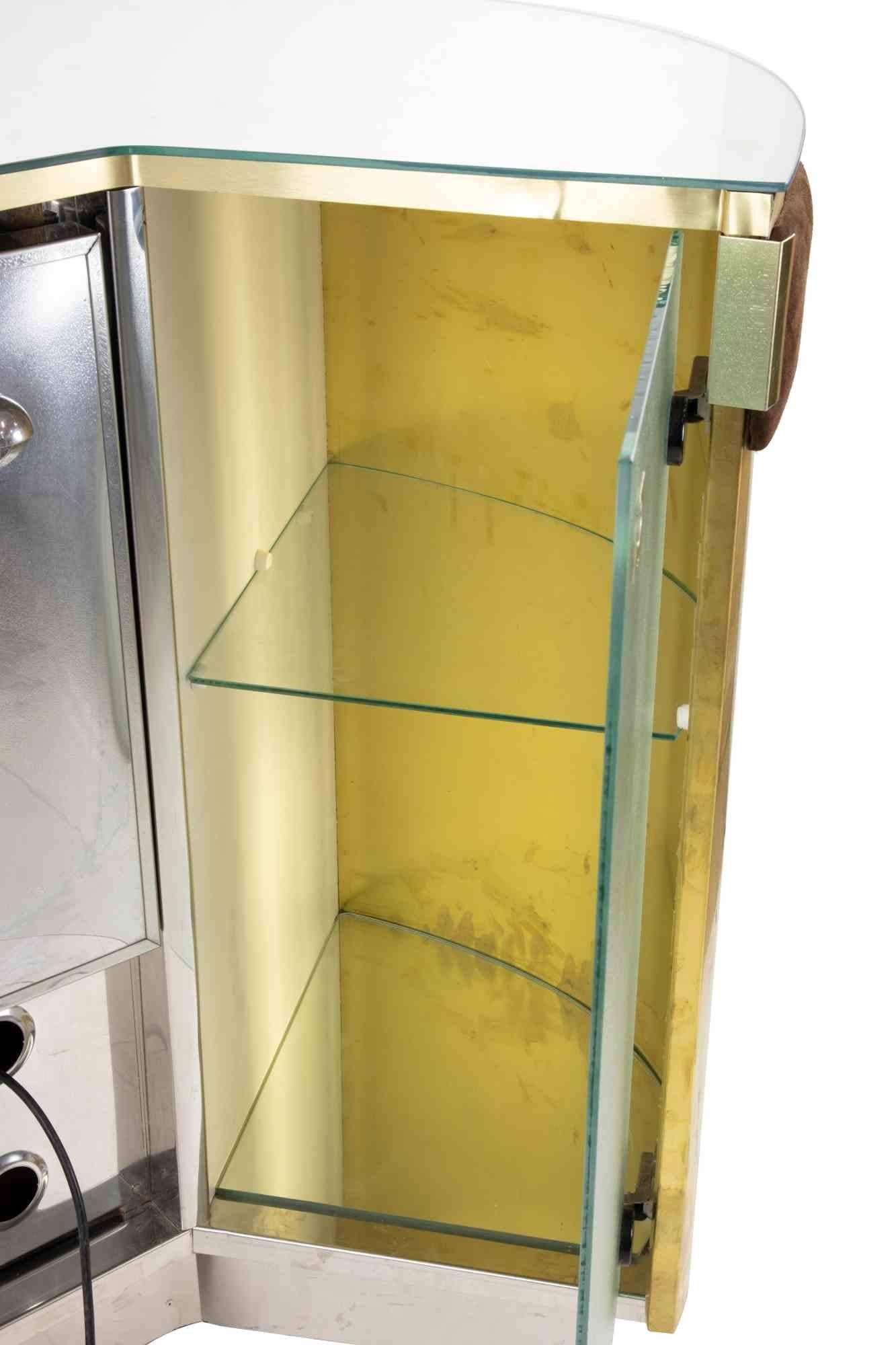 Vintage Dry Bar de Willy Rizzo, Italia, años 70 Italiano en venta