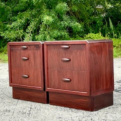 Vintage Drylund Rosewood Queen Bedframe