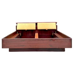 Drylund Queen-Bettrahmen aus Rosenholz, Vintage