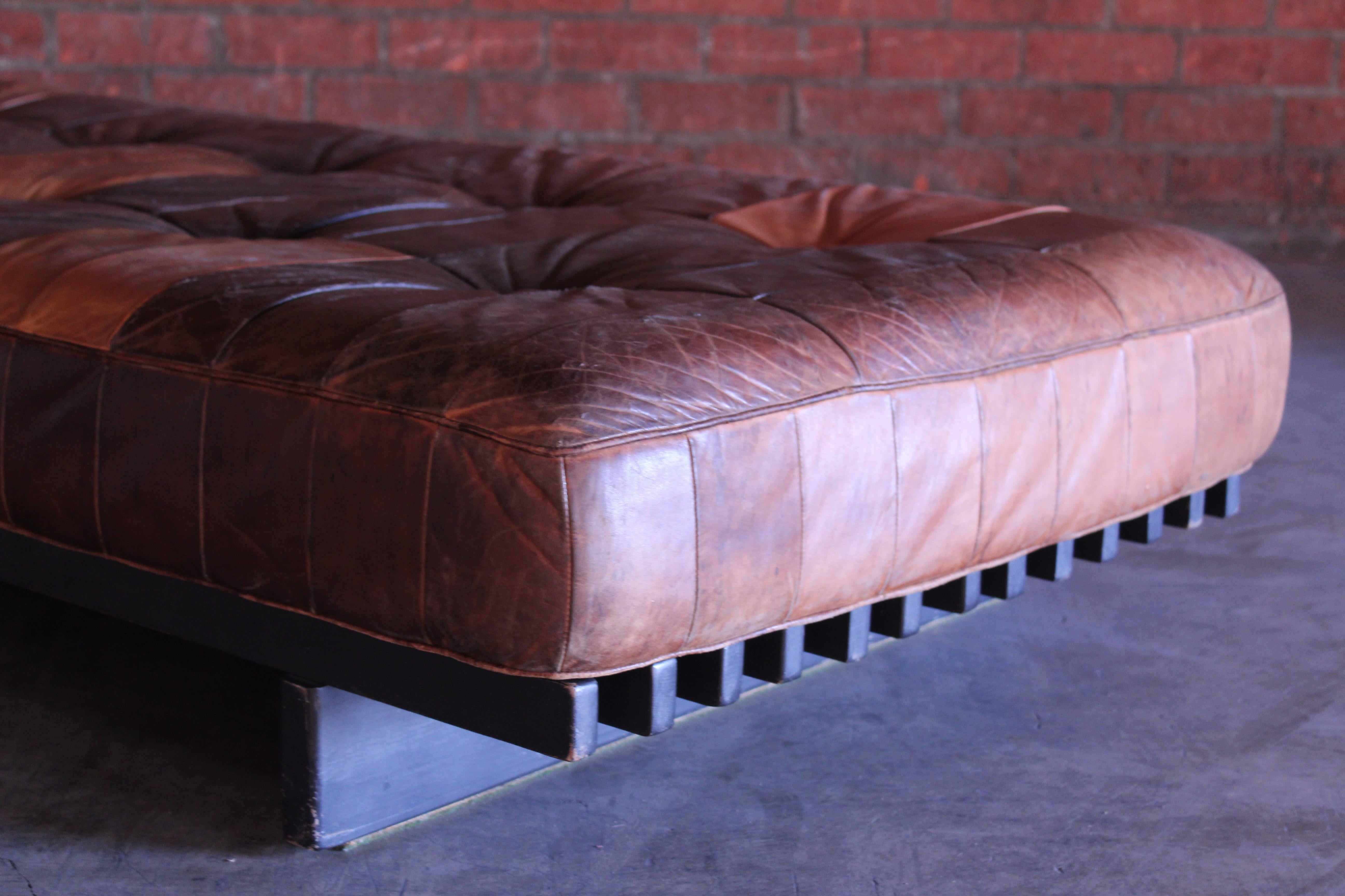 Leather Vintage DS-80 Daybed by De Sede, Switzerland, 1960s For Sale