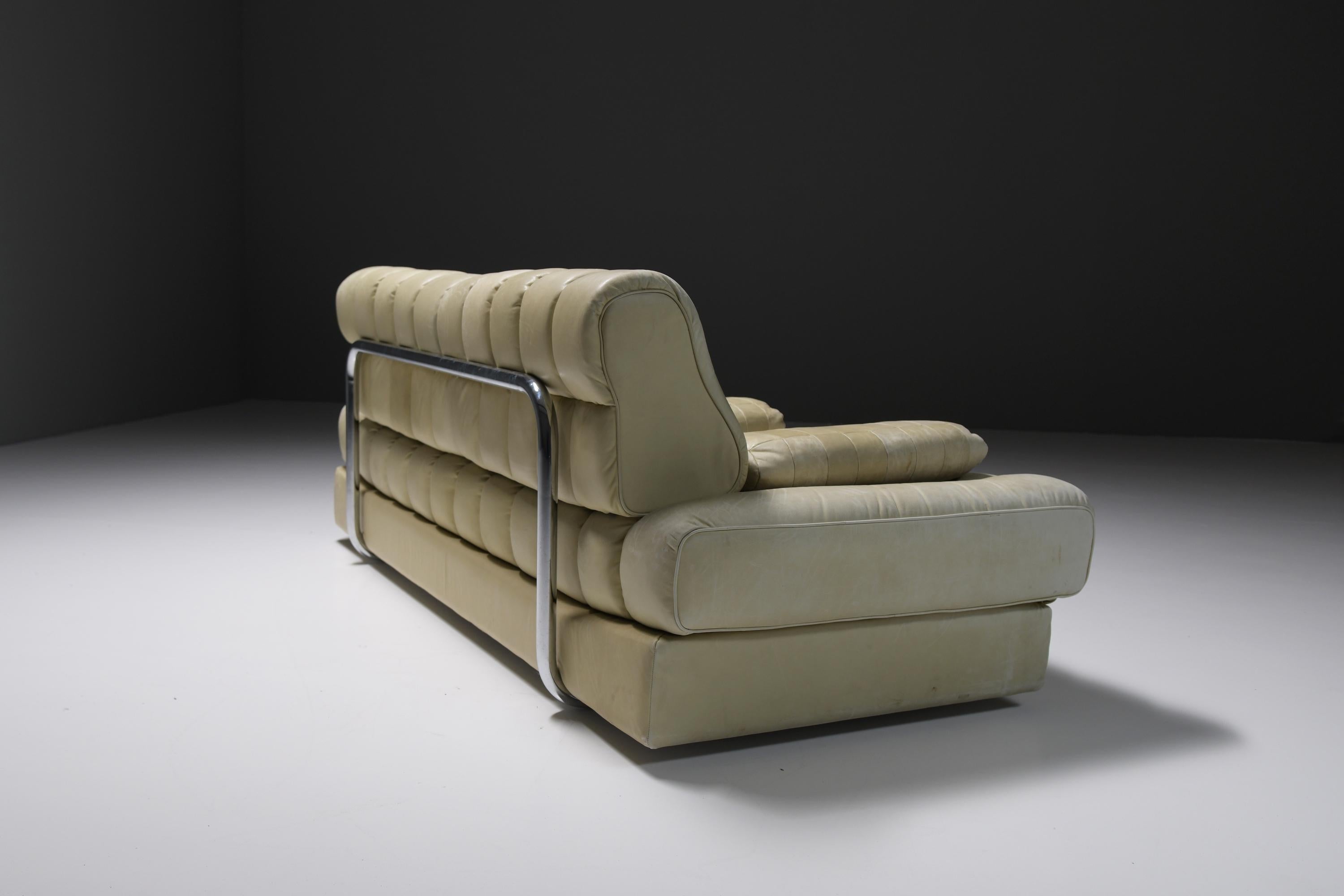 20th Century Vintage DS-85 DS85 sofa in original leather by Team De Sede for De Sede Swiss For Sale