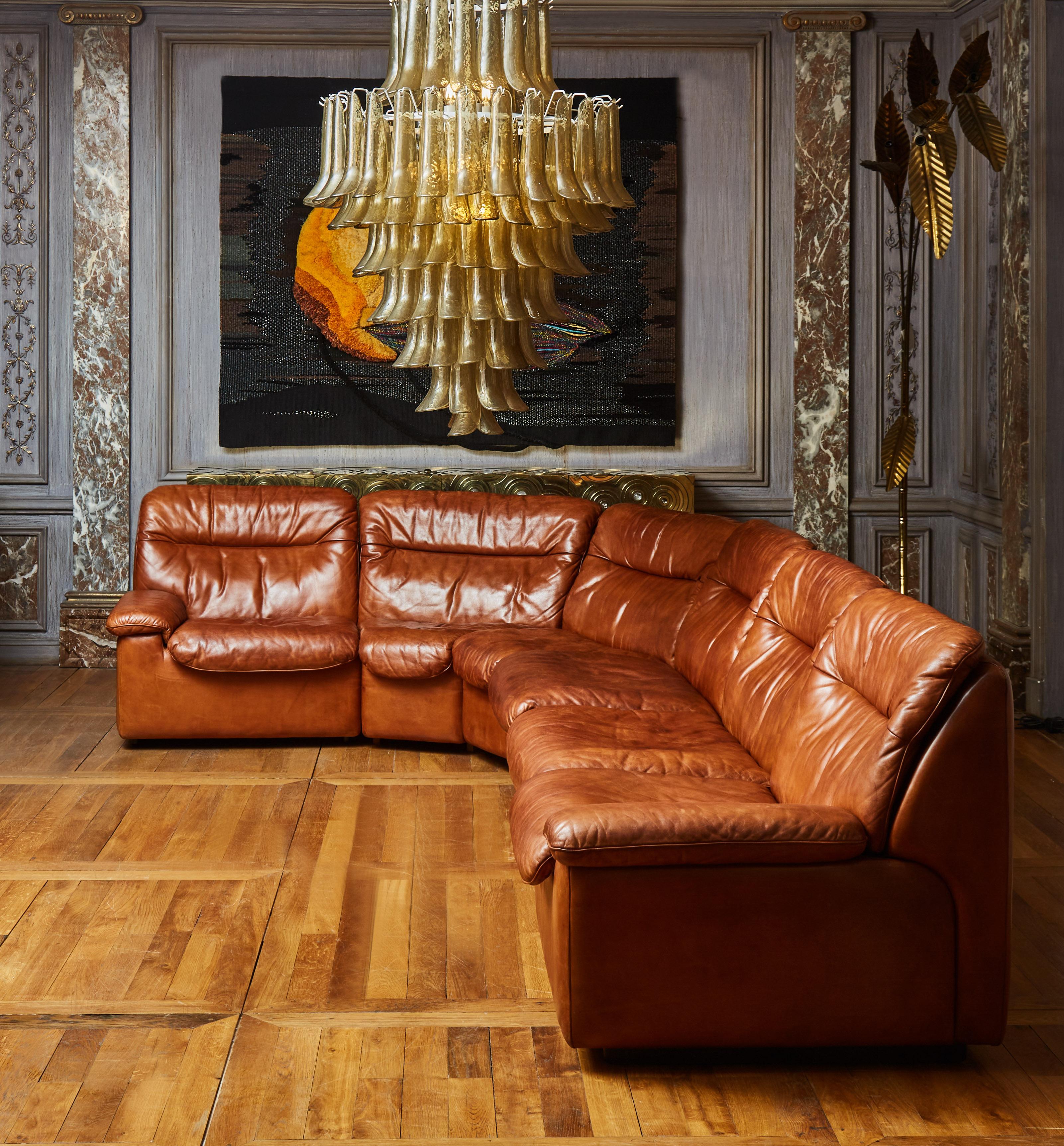 Mid-Century Modern Vintage DS14 Sofa by De Sede For Sale