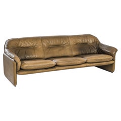 Vintage DS16 Leather Sofa by De Sede